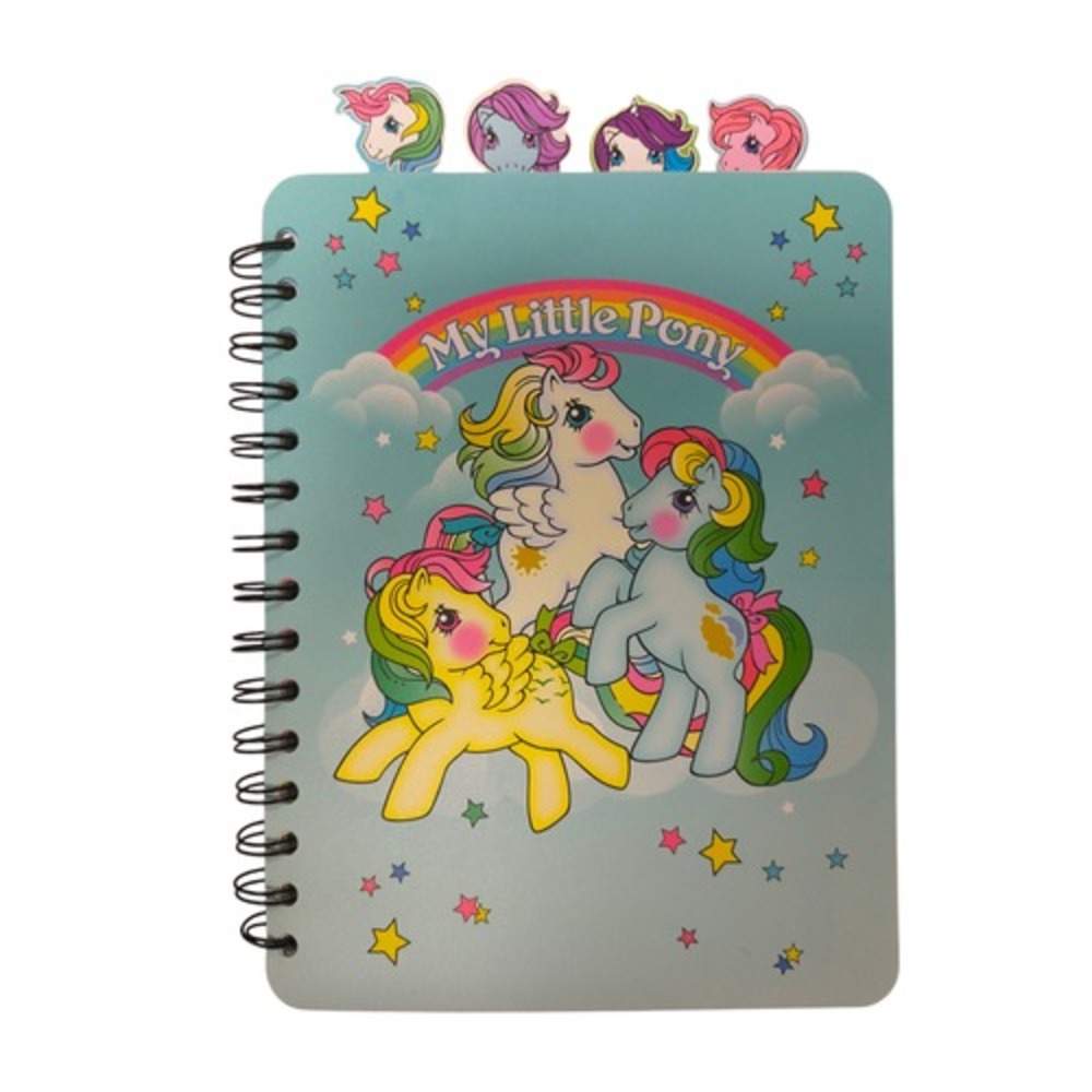 2024 Inkology My Little Pony Tab Spiral Journal Notebook 9x6" Book